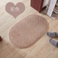 垫子垫地家用卫生间口地垫垫进ins风地毯吸水脚垫浴室防滑 60×90CM 驼色