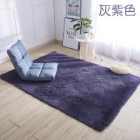客厅地毯茶几毯子卧室床边毯满铺长毛床下地垫ins榻榻米垫子_489_337 80x200cm（加厚） 灰紫色