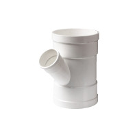 联塑 PVC 排水管-异径斜三通 DN110×75