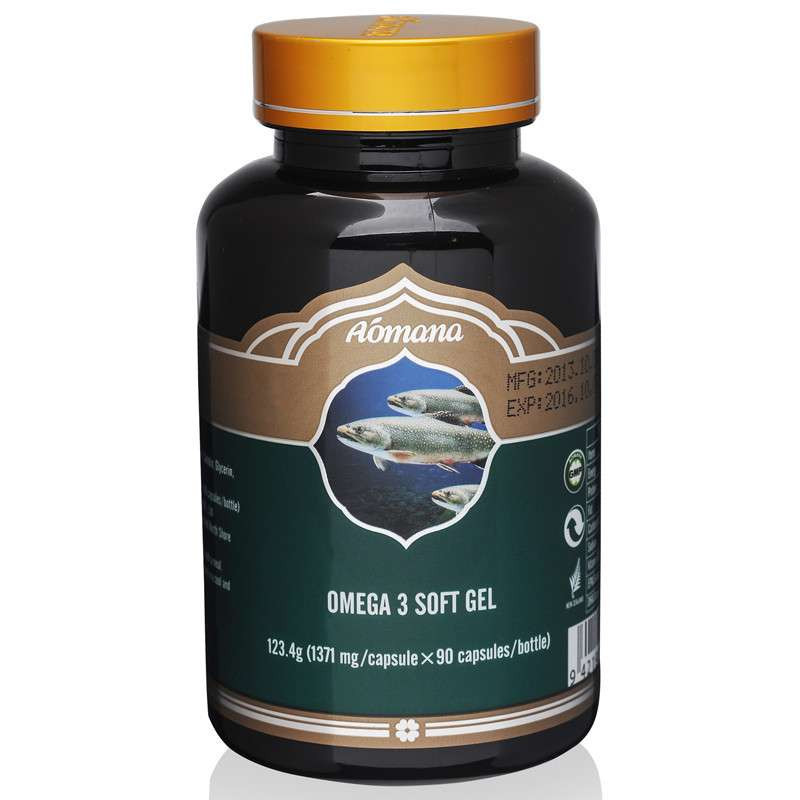 aomana噢吗哪深海鱼油软胶囊90粒新西兰原装进口