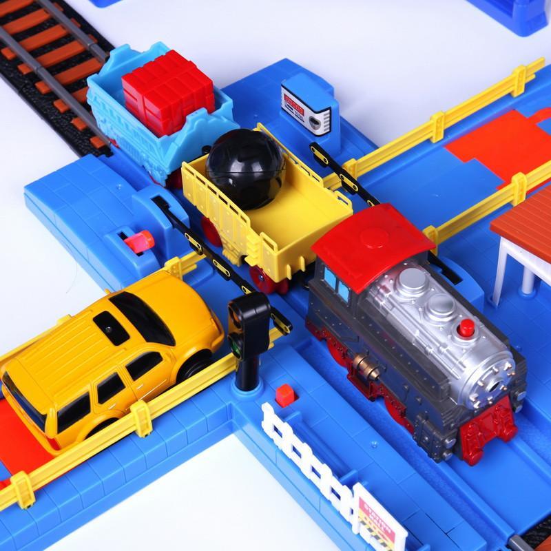 立昕托马斯轨道系列高速交通线4电动轨道车玩具25688