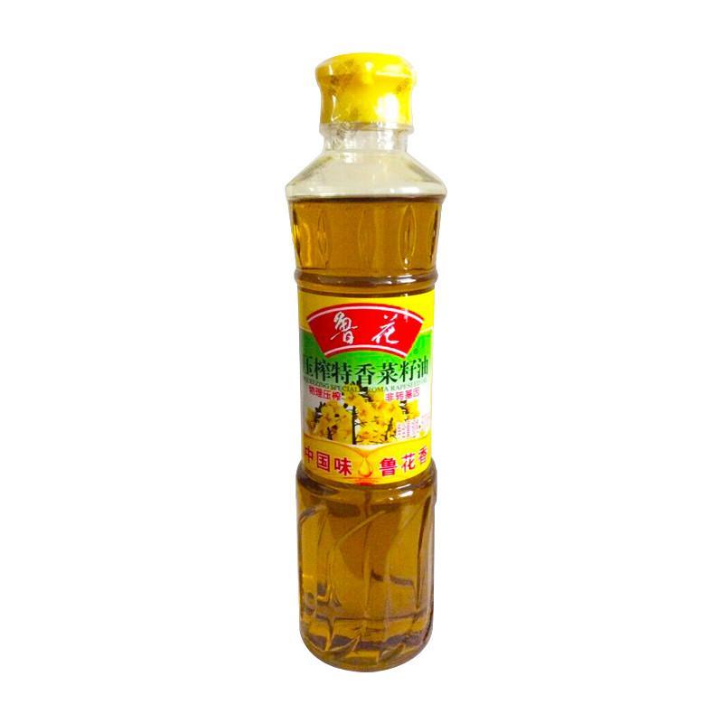 鲁花 压榨特香菜籽油 500ml