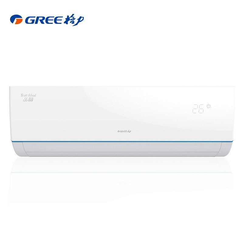 格力（GREE）大1匹 定速 冷暖 独立除湿 挂机空调 KFR-26GW/(26592)NhDa-3 品圆