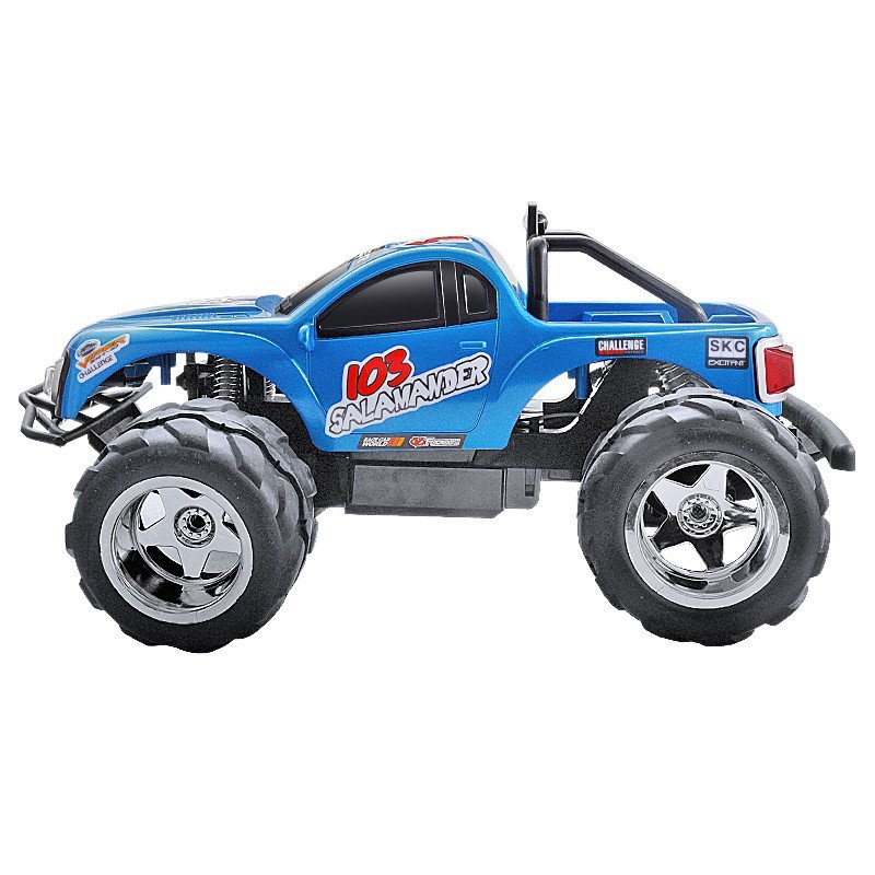 飞轮feilun高速遥控越野110后驱越野电动玩具车模型fc103蓝色