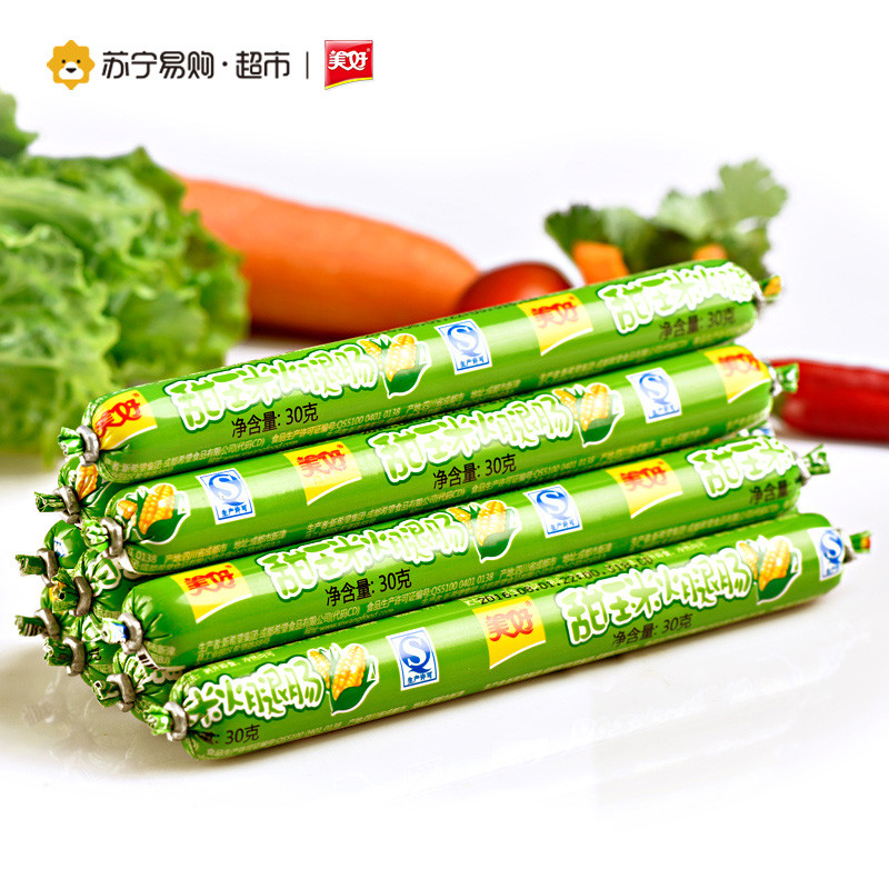 美好甜玉米火腿肠30g8支