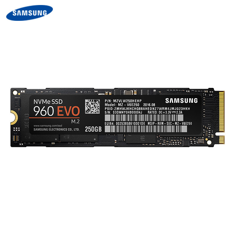 SAMSUNG 三星 960 EVO 250G M.2/NVME SSD固态硬盘