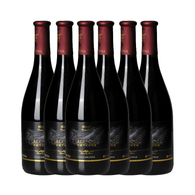 长城干红葡萄酒黑标解百纳750ml*6支红酒整箱装