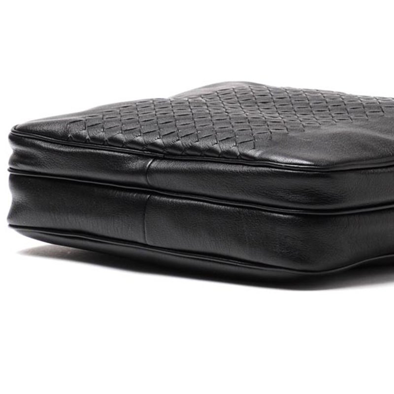 bottega veneta 宝缇嘉男士黑色羊皮单肩包 396060 vakh1 1000 黑色