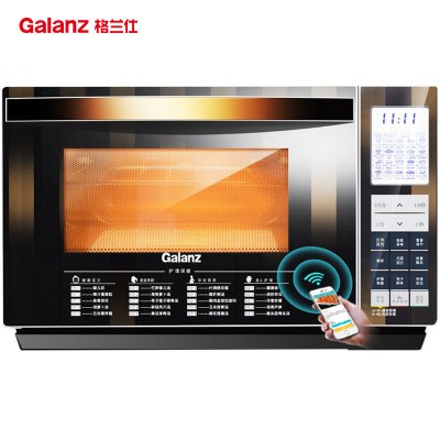 Galanz/格兰仕 G80F23CN3XL-R6K(S0) 液晶显示 智能遥控 平板烧烤 家用光波微波炉