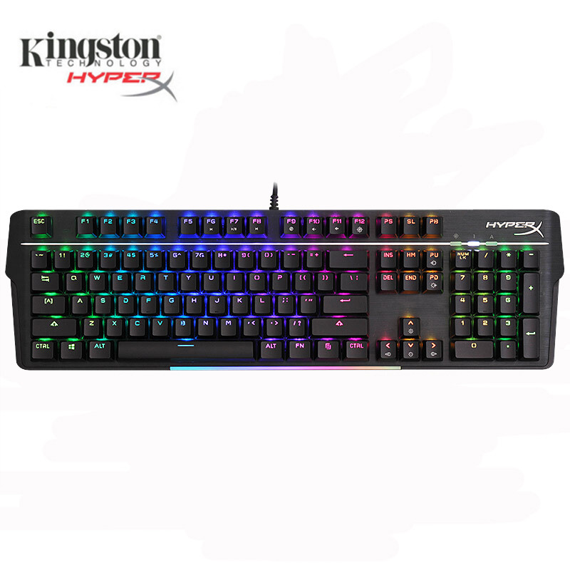 金士顿（Kingston）专业电竞机械键盘背光绝地求生吃鸡键盘FPS游戏键盘火星RGB