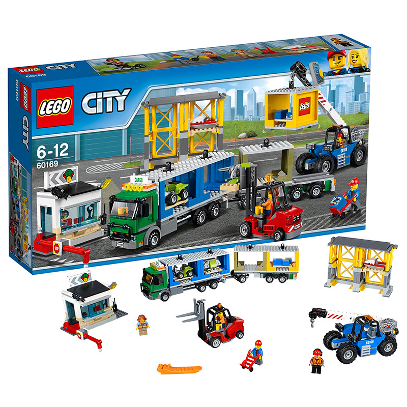lego乐高 city城市系列 货运港口60169