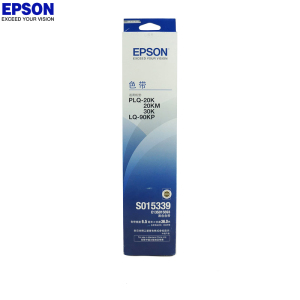 爱普生(EPSON)S015339 原装色带架 (适用PLQ-20K/20KM/30K LQ-90KP机型) 色带/碳带 黑色