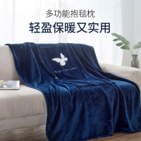 睡眠博士(AiSleep) 抱枕被子两用办公室折叠毯靠枕 空调被靠垫 折叠:35*35cm,铺开:110*150cm