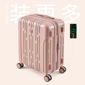 爱华仕20寸拉杆箱网红ins行李箱女24寸万向轮旅行箱男登机密码箱