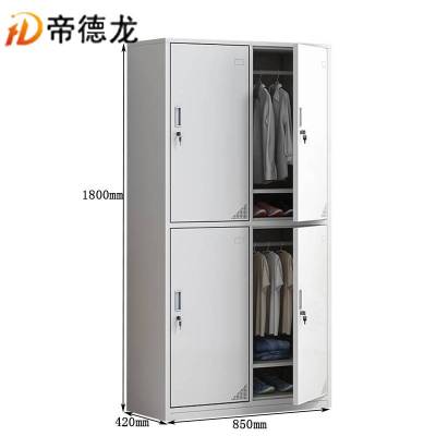 帝德龙四门衣柜员工宿舍存包柜储物柜Y03