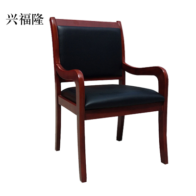 兴福隆会议椅现代椅子皮面靠背椅将军椅(标准款)