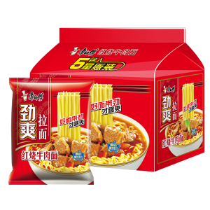 康师傅劲爽方便面混搭红烧香辣牛肉面夜宵速食泡面袋装