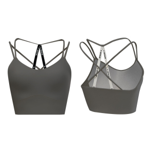 YOTTOY 交叉美背运动内衣女夏防震跑步文胸肩带健身吊带瑜伽服背心bra