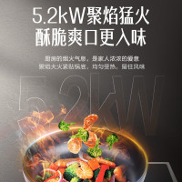 万和(Vanward) 一级能效 燃气灶双灶天然气家用灶具5.2kW大火力猛火灶70%热效率易清洁 JZT-G8L90