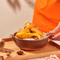 来伊份 卤鸭翅根盐焗味120g[约3小包]独立小包装卤味熟食小吃办公室休闲零食