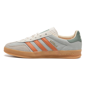 阿迪达斯 (adidas)三叶草系列 男女 GAZELLE INDOOR 时尚板鞋运动鞋潮流德训鞋休闲鞋