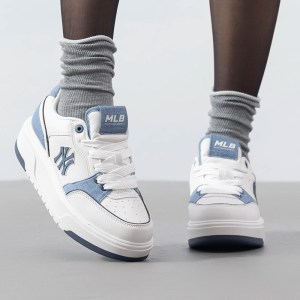 MLB鞋板鞋BASICMONOGRAM低帮中性鞋四季款3ASXD015N-50NYS