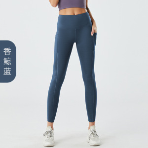 欧码健身裤女蜜桃高腰提臀弹力运动紧身瑜伽裤