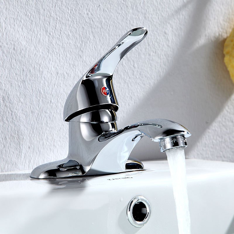 凯鹰(kaiying) 精铜水龙头单把双孔面盆洗脸盆龙头2111