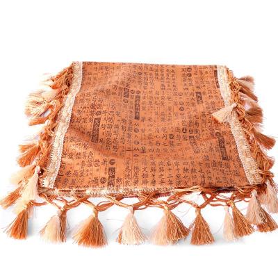 里歌LIGE古琴罩/麂皮绒印字古琴盖布/防尘罩/减字谱琴罩