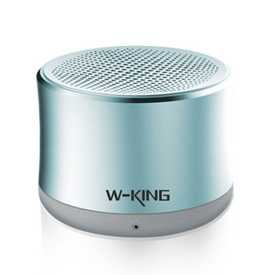 维尔晶w7 蓝牙音响 可插卡便携无线音箱 迷你低音炮 玫瑰金