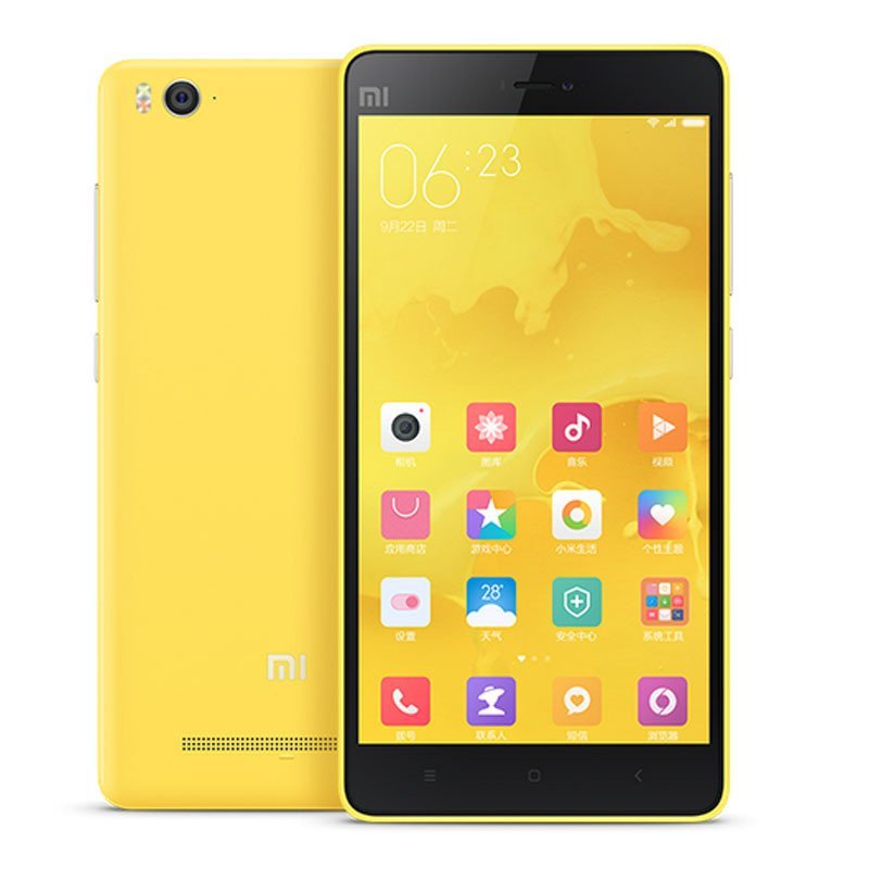 小米手机4c标准版三网通 2gb内存 16gb容量 黄色