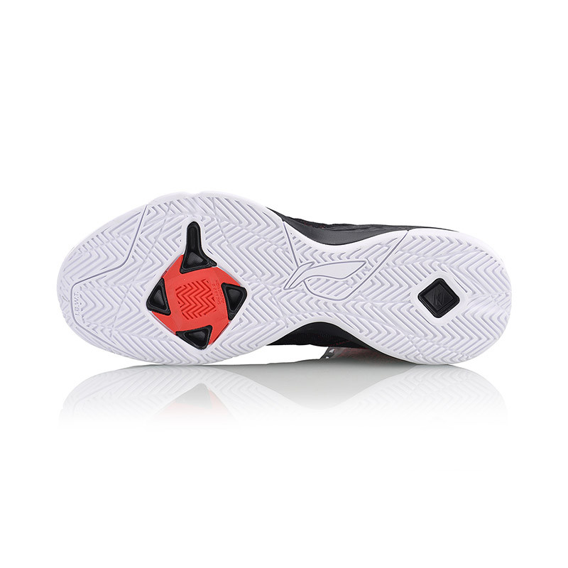 李宁男鞋篮球鞋2017新款暴风二代李宁云减震反光支撑高帮男士运动鞋