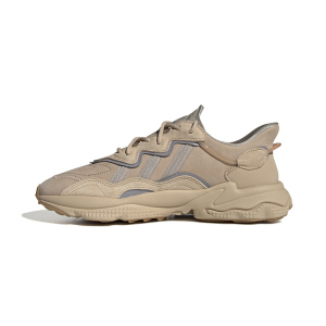 adidas originals Ozweego Pale Nude 棕色 男女同款跑步鞋 EE6462