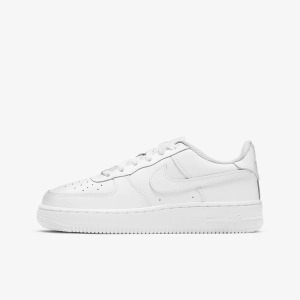 耐克儿童系列 低帮 Nike Air Force 1 LE (GS) 纯白 DH2920-111