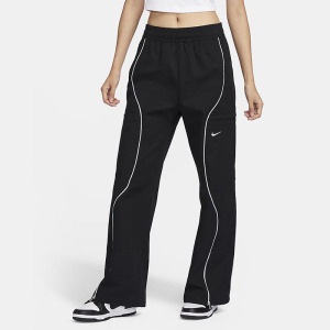 Nike耐克女子直筒裤2024春新款工装运动裤休闲宽松长裤FN1950-010