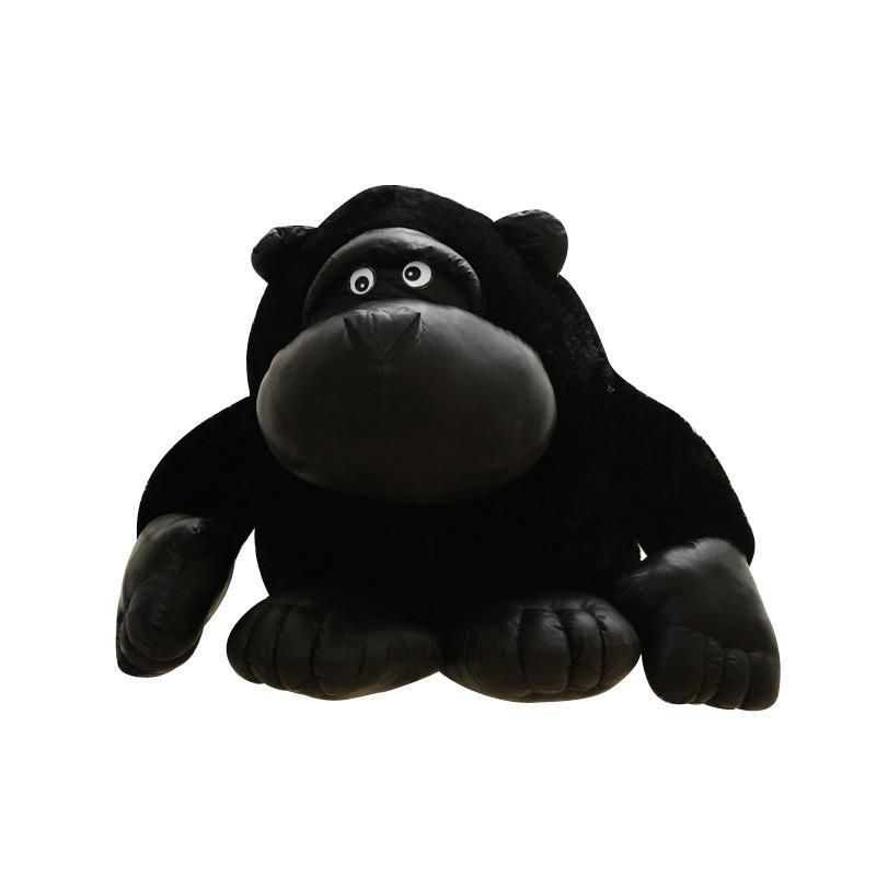 猩猩毛绒玩具公仔 黑猩猩猴子玩偶布娃娃 儿童节礼物 黑猩猩公仔35cm
