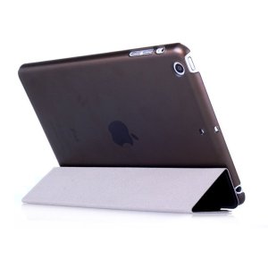 魅爱琳 ipad Air2保护套9.7蚕丝纹三折支架皮套ipad6苹果平板电脑外壳2018翻盖智能休眠磨砂简约时尚男女