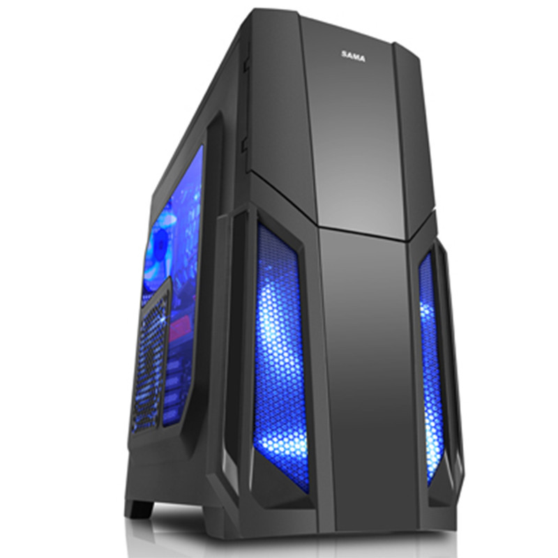 极畅 风暴5/amd a10 7700k/4g/120g/梅捷sy-a88m主机 配21.