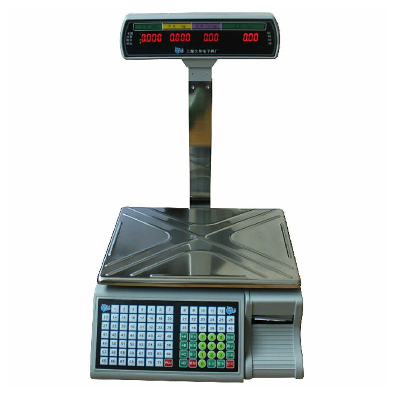 上海大华收银秤称/超市电子秤/计价称/水果秤/收银电子称 sy-30kg