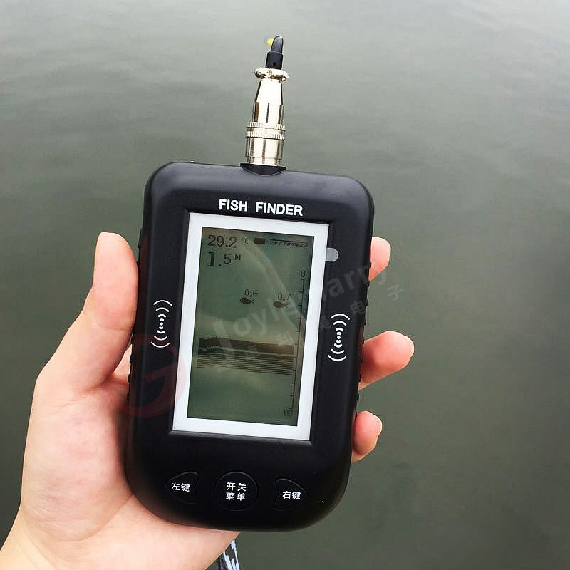 梦之钓 中天乐声纳可视有线探鱼器浑水感应找鱼水下探测器垂钓捕鱼