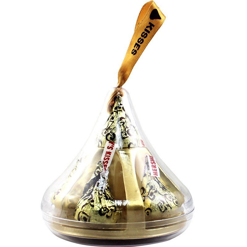 好时kisses巧克力 6粒圆水滴小礼盒 喜糖婚庆回礼礼盒