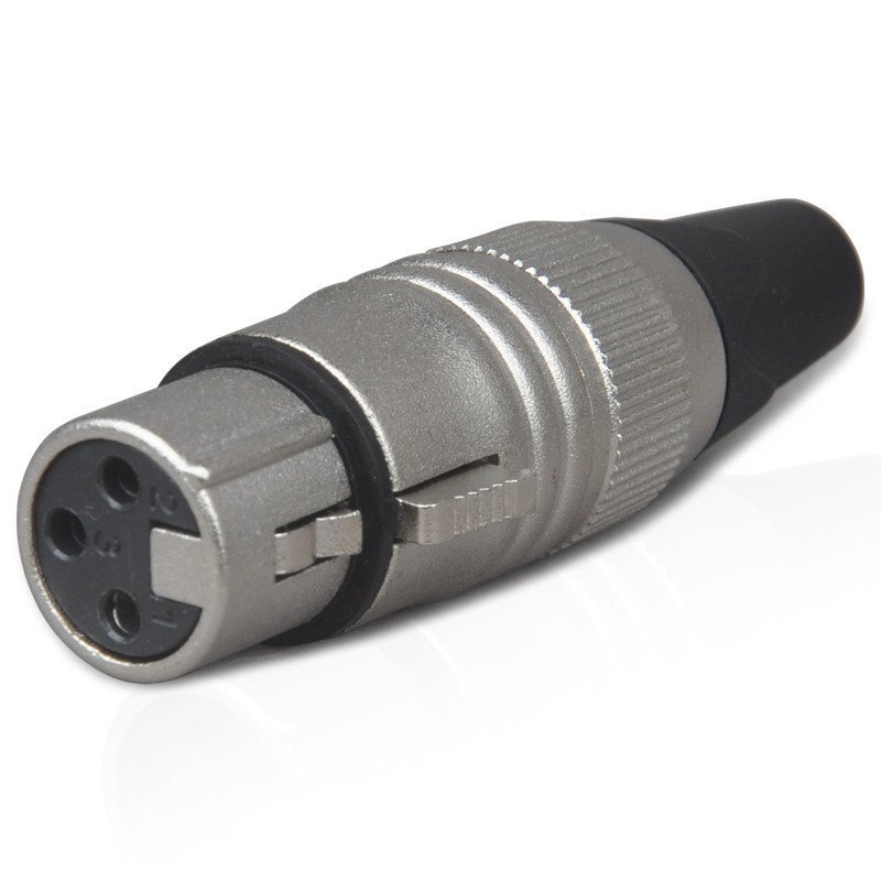 申士(snsir)三芯卡侬母头 xlr平衡卡侬母头 卡农头公母 卡龙头 专业舞