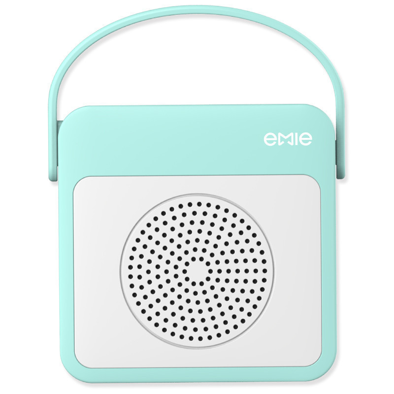 亿觅emie泡泡充电宝10000毫安可爱小巧便携移动电源自带线通用 薄荷绿