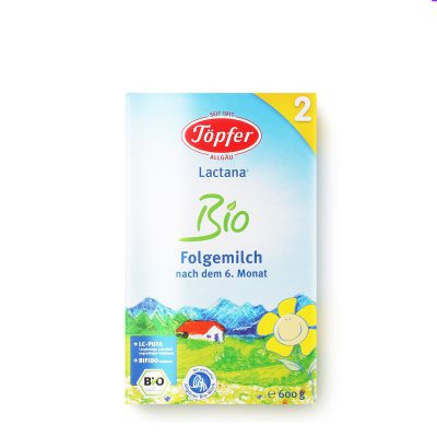国内发货德国原装进口特福芬婴幼儿配方奶粉TOPFER 2段适合6-12个月600g/每盒