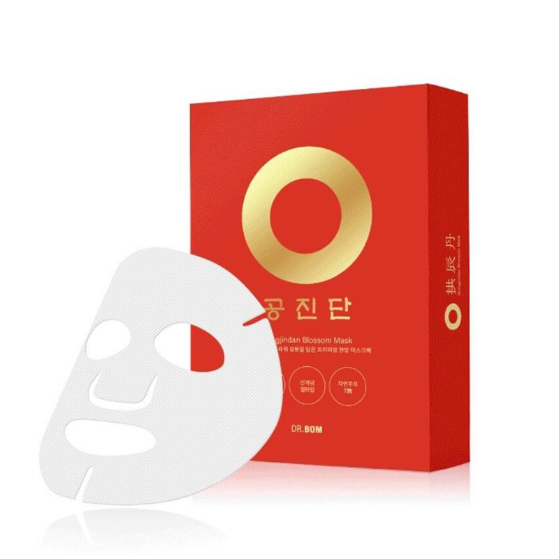 [dr.bom]拱辰丹绽放面膜-红色 5片