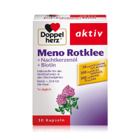德国Doppelherz双心红三叶草月见草油胶囊30粒