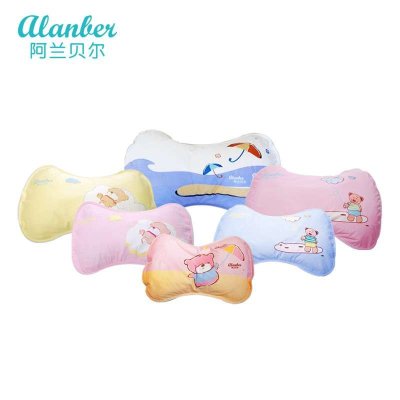 阿兰贝尔木棉儿童枕头学生枕头婴儿决明子儿童枕芯卡通荞麦枕加长