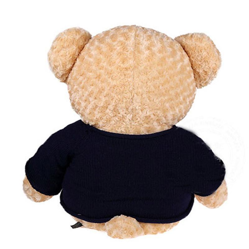 宝诚达 复古双头熊玩偶 泰迪熊公仔抱抱熊毛绒玩具抱枕女友儿童节日