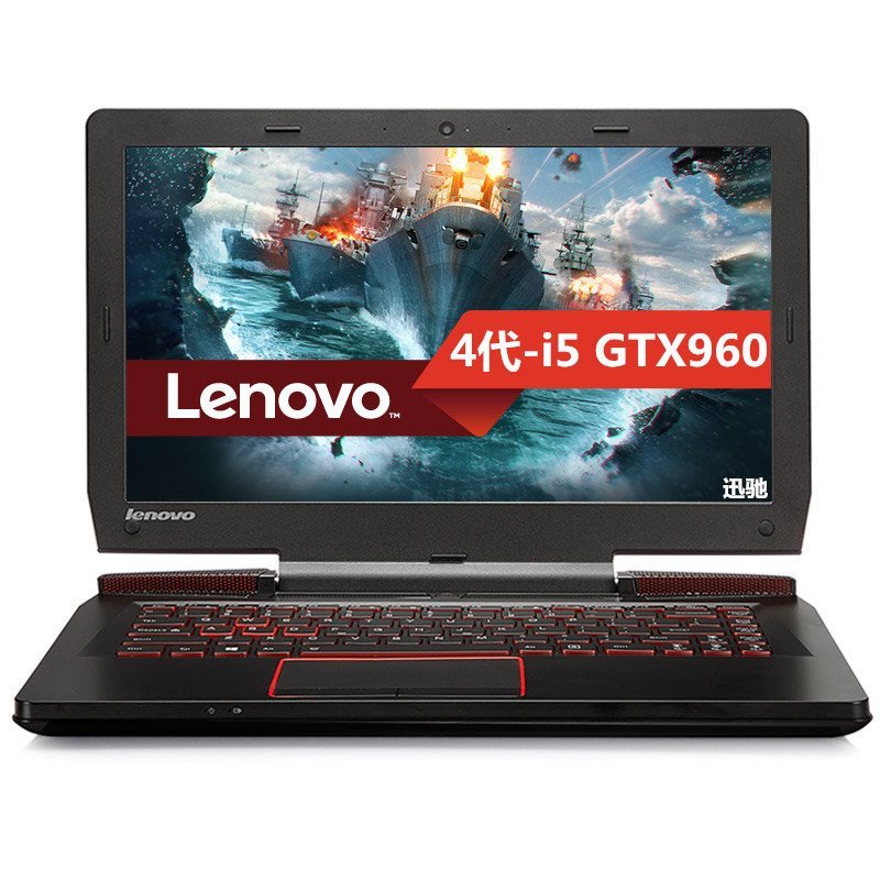 联想(lenovo)拯救者 -14 游戏笔记本电脑【i5-4210 4g内存 1t硬盘 gtx