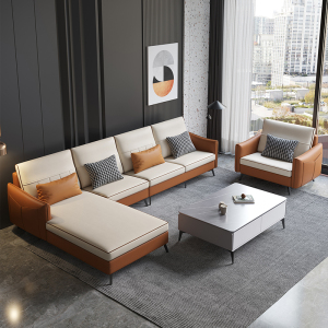 梵宜北欧简约现代轻奢可拆洗布艺意式Y709沙发简约现代客厅科技沙发